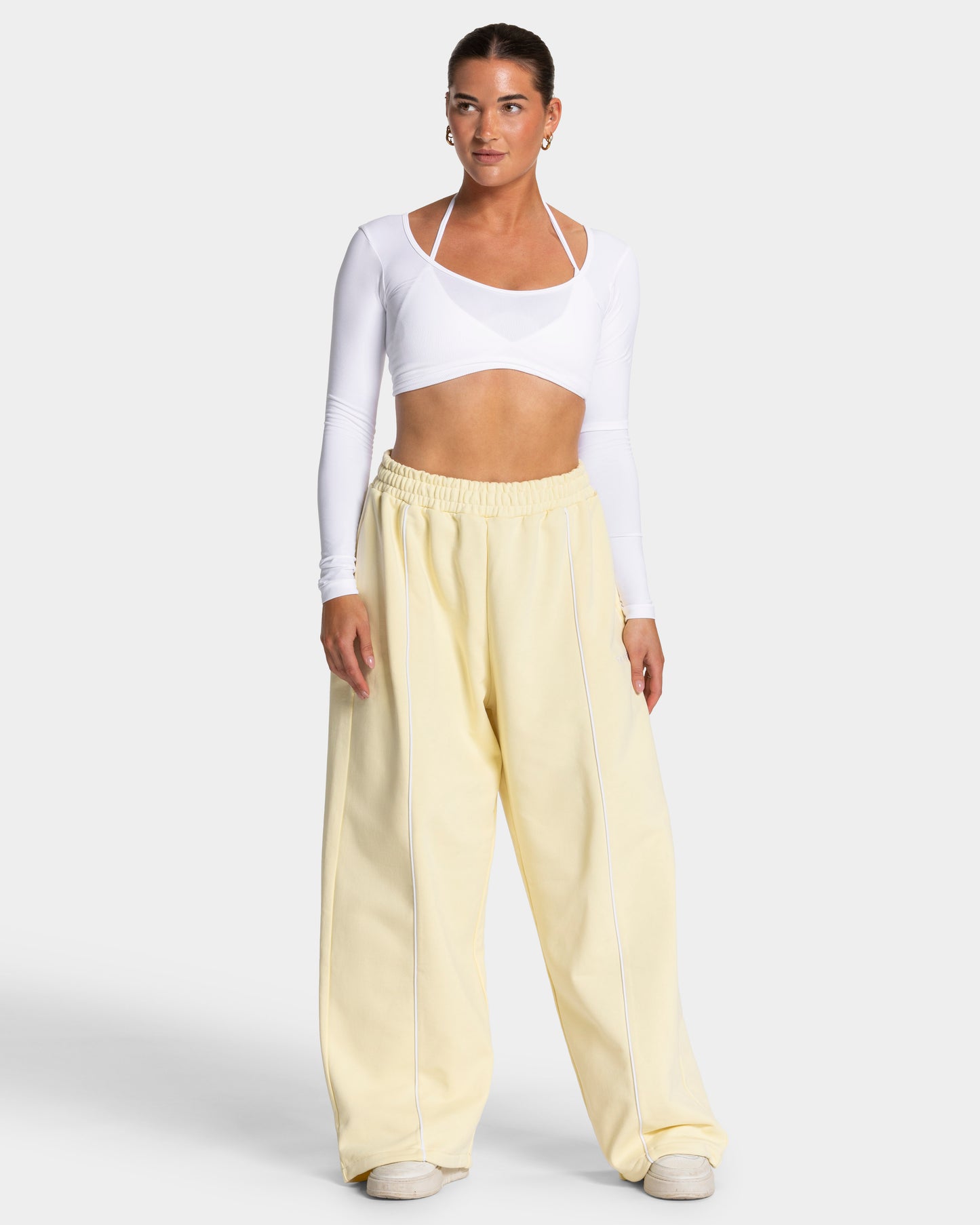 Ignite Wide Leg Jogger "Butter Yellow"
