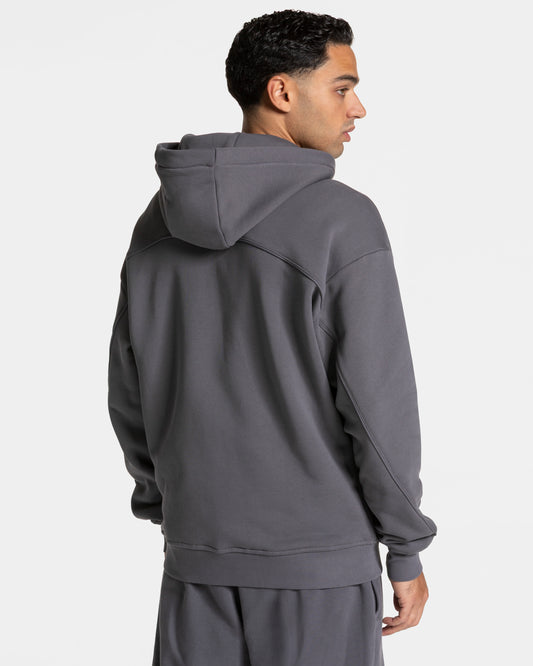 Chaqueta con cremallera Contrastline «grafito»