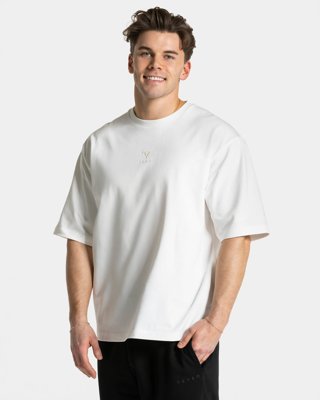 T-shirt Journey Oversized „Off white”