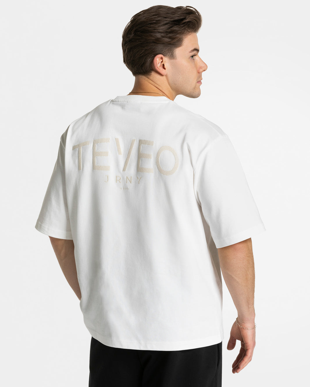 T-shirt Journey Oversized „Off white”
