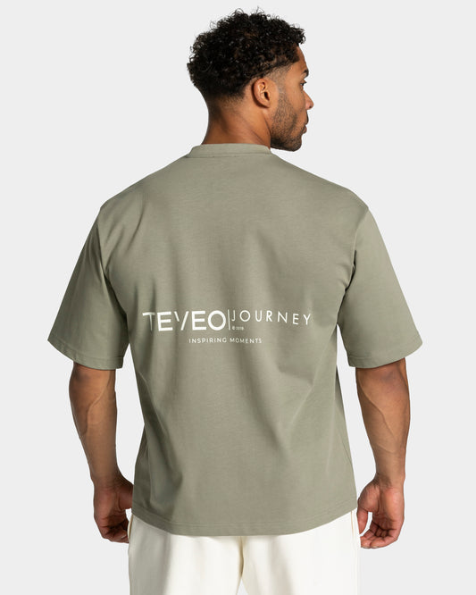 Pace Oversized T-Shirt ‘Khaki’