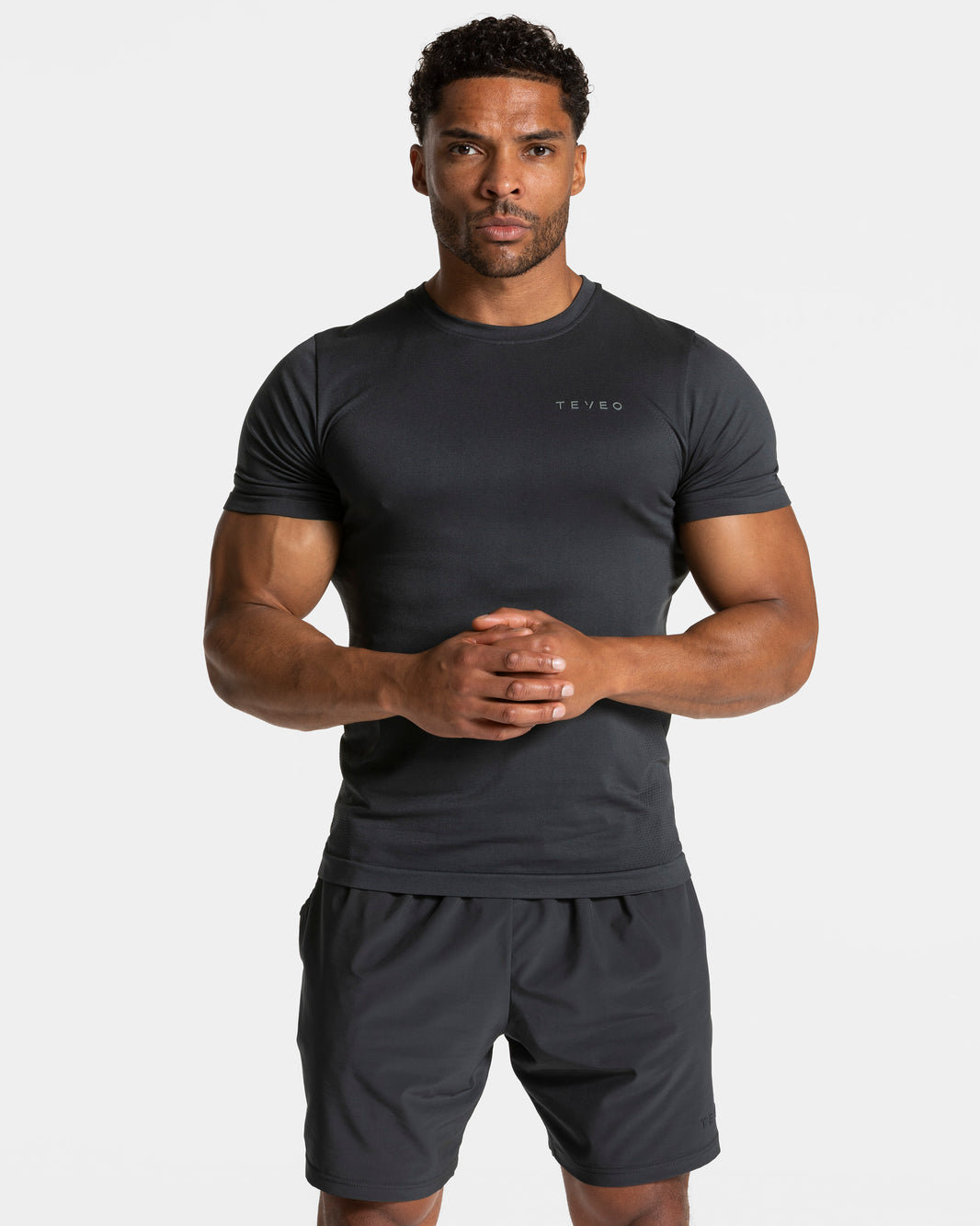 Pace Fitted T-Shirt ‘Gunmetal’