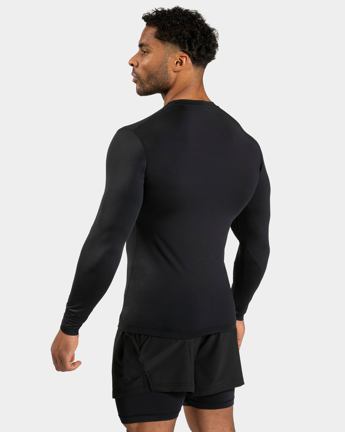 Koszulka z długim rękawem Pace Compression „Czarny”