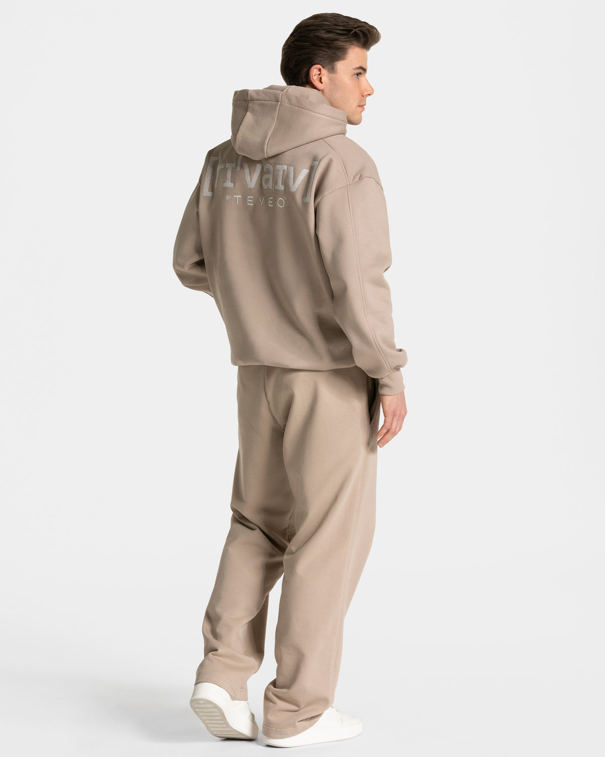 RI’VAIV Oversized Hoodie “Taupe”