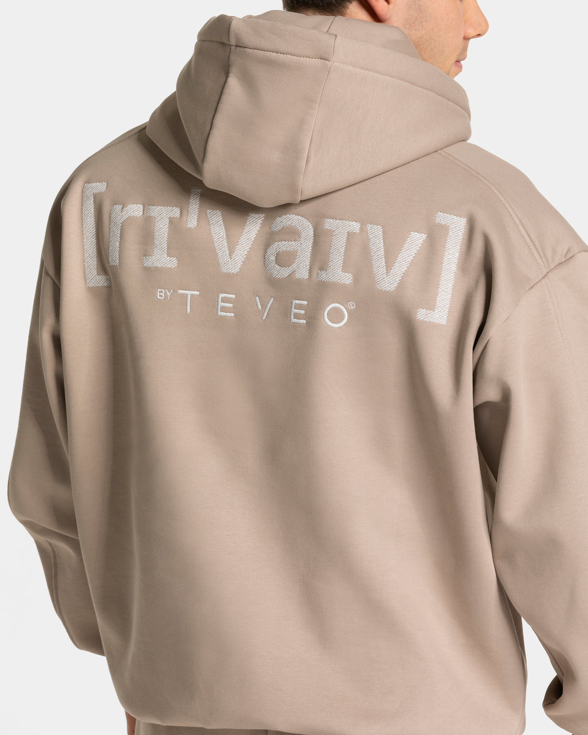 RI’VAIV Oversized Hoodie “Taupe”