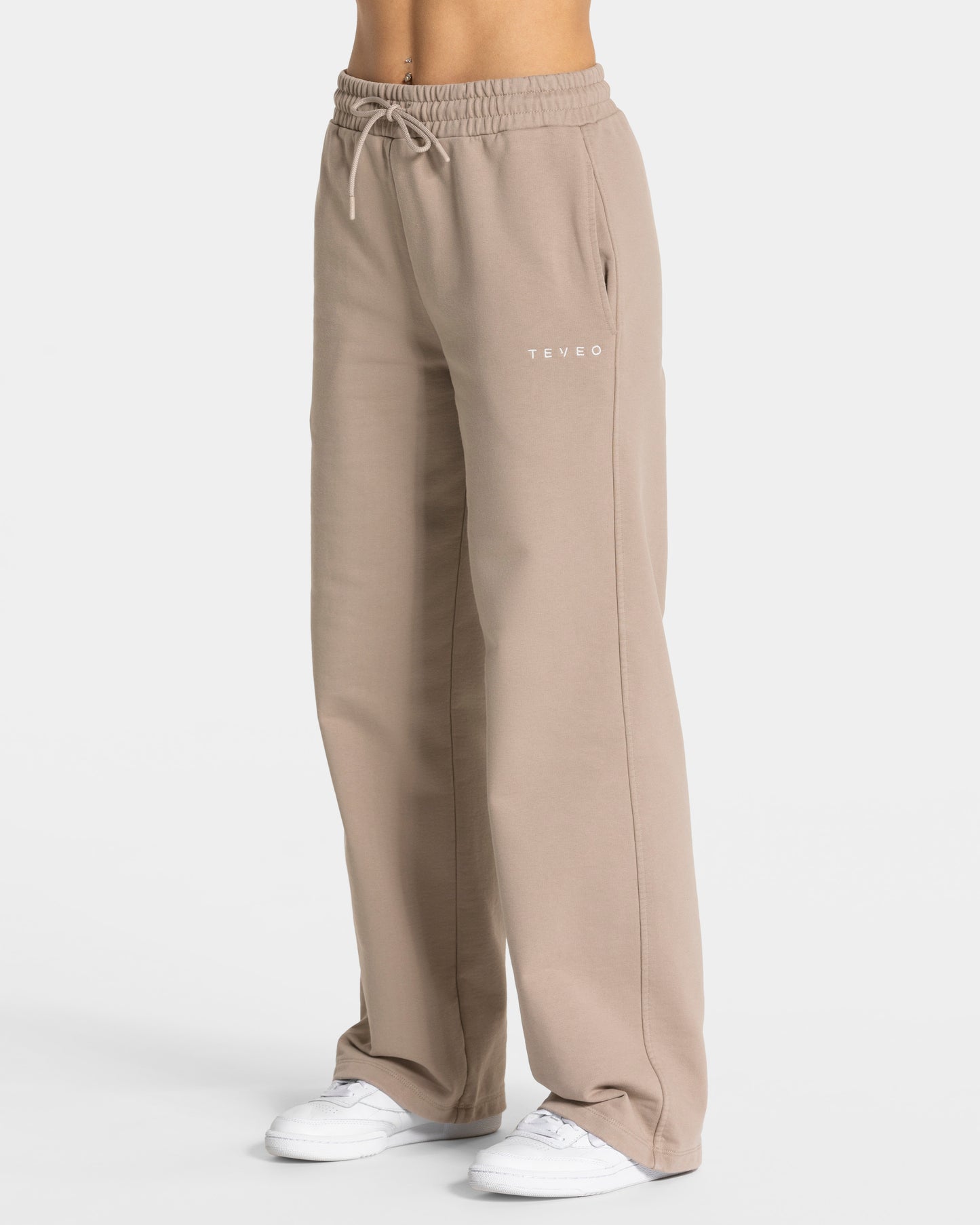 Joggery damskie RI’VAIV Straight Leg „Taupe”