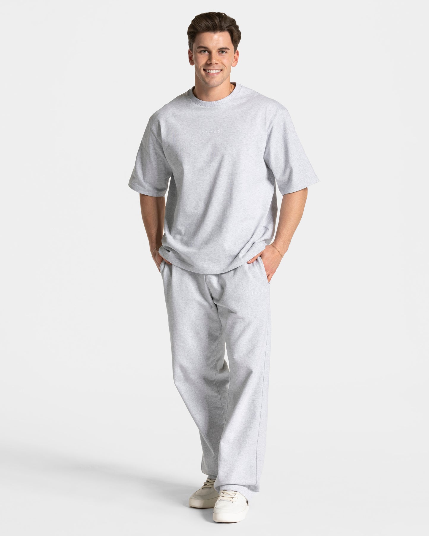 RI’VAIV Oversized T-Shirt “Light Grey”