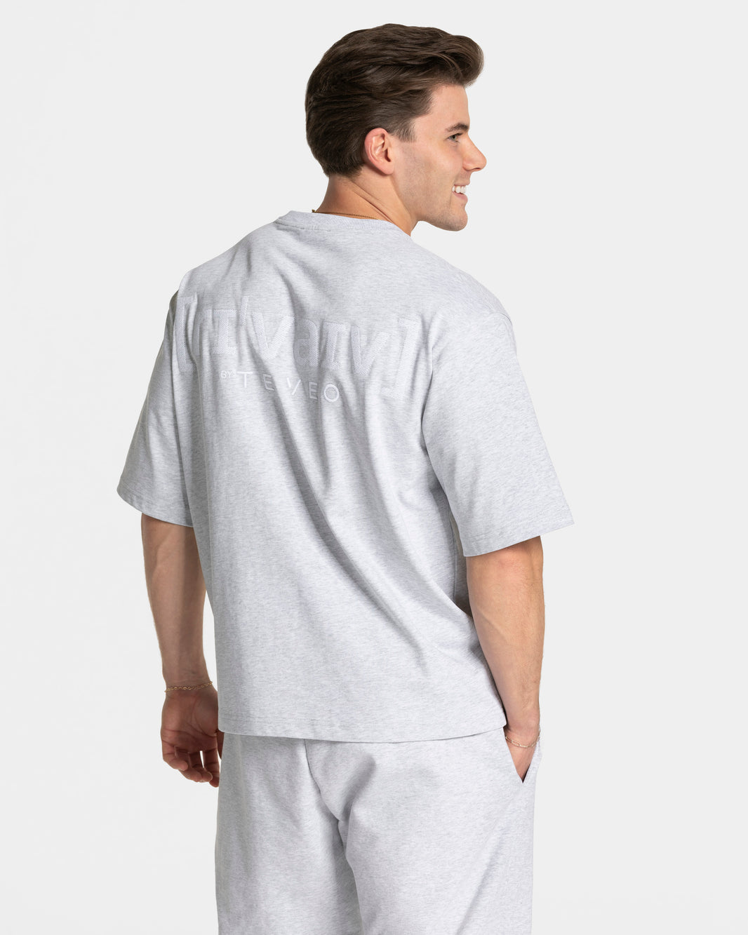 RI’VAIV Oversized T-Shirt “Light Grey”