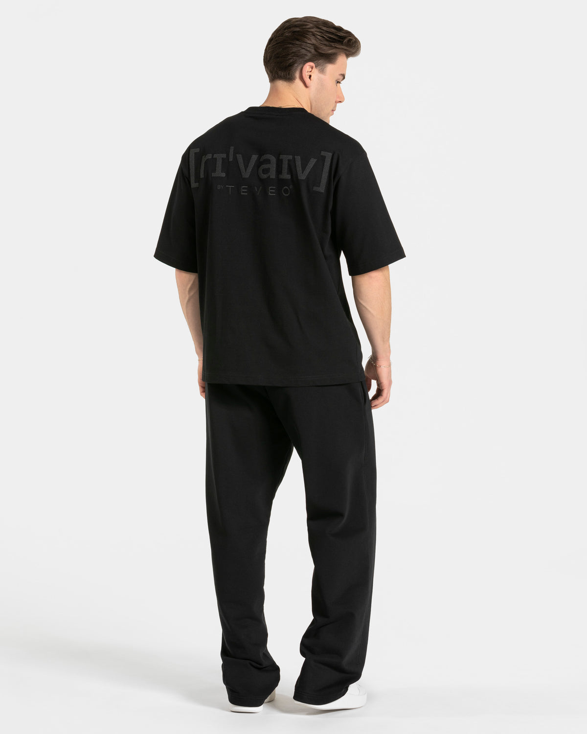 T-shirt oversize RI’VAIV "Nero"