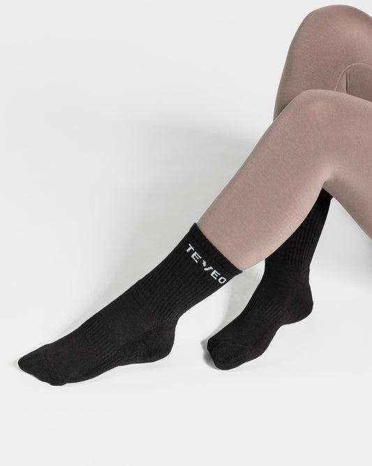 Tennis TV Socks (2-Pack) ‘Black’