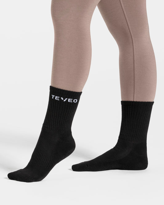 Tennis TV Socks (2-Pack) ‘Black’