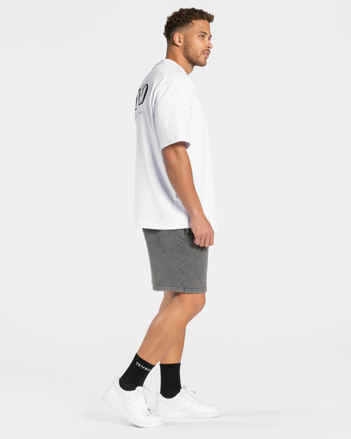 Calcetines Teveo Tennis para hombre (pack de dos) «negro»