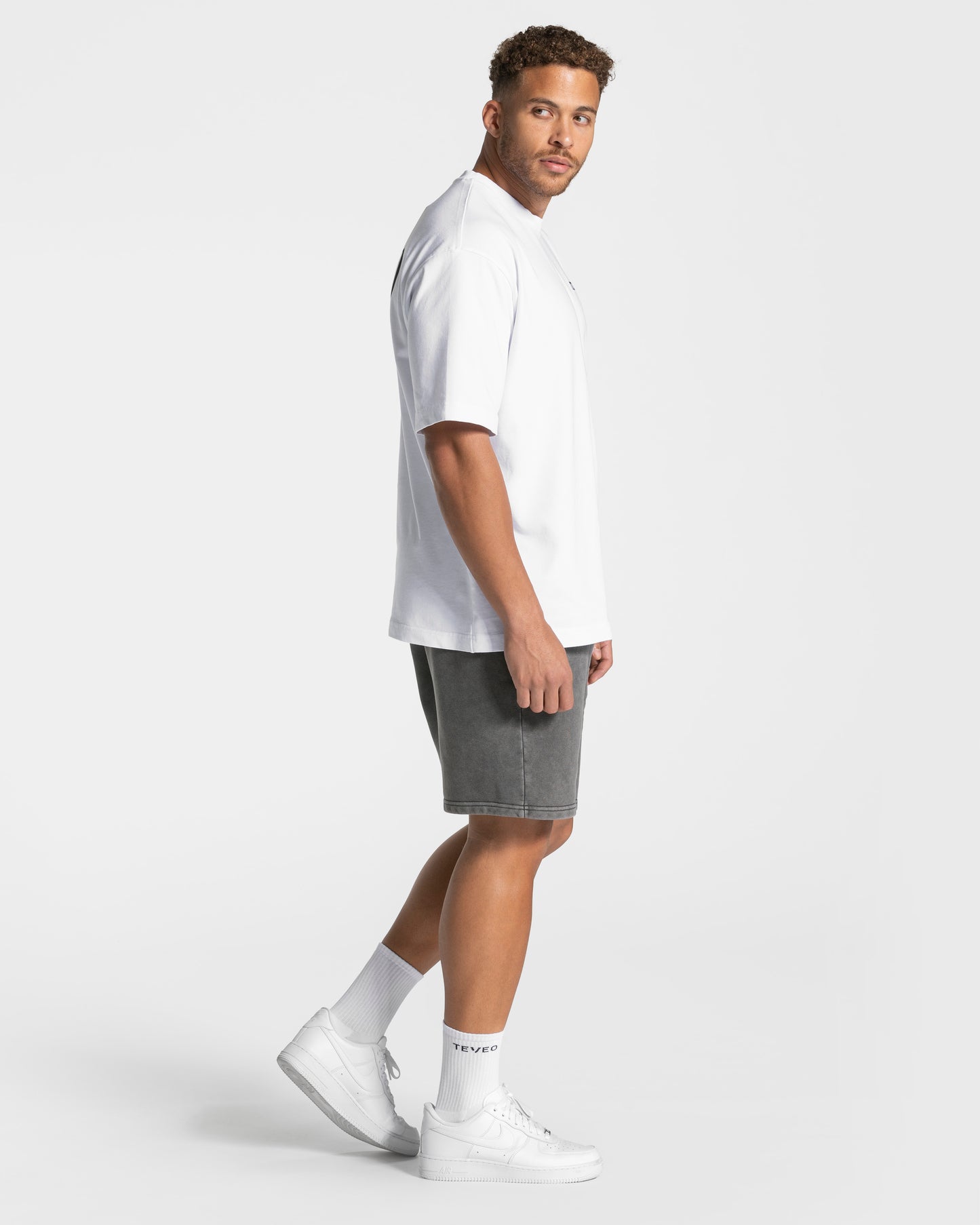 Calcetines Teveo Tennis para hombre (pack de dos) «blanco»