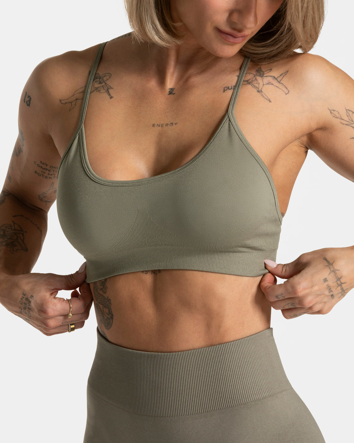 Timeless Pro Bra ‘Khaki’