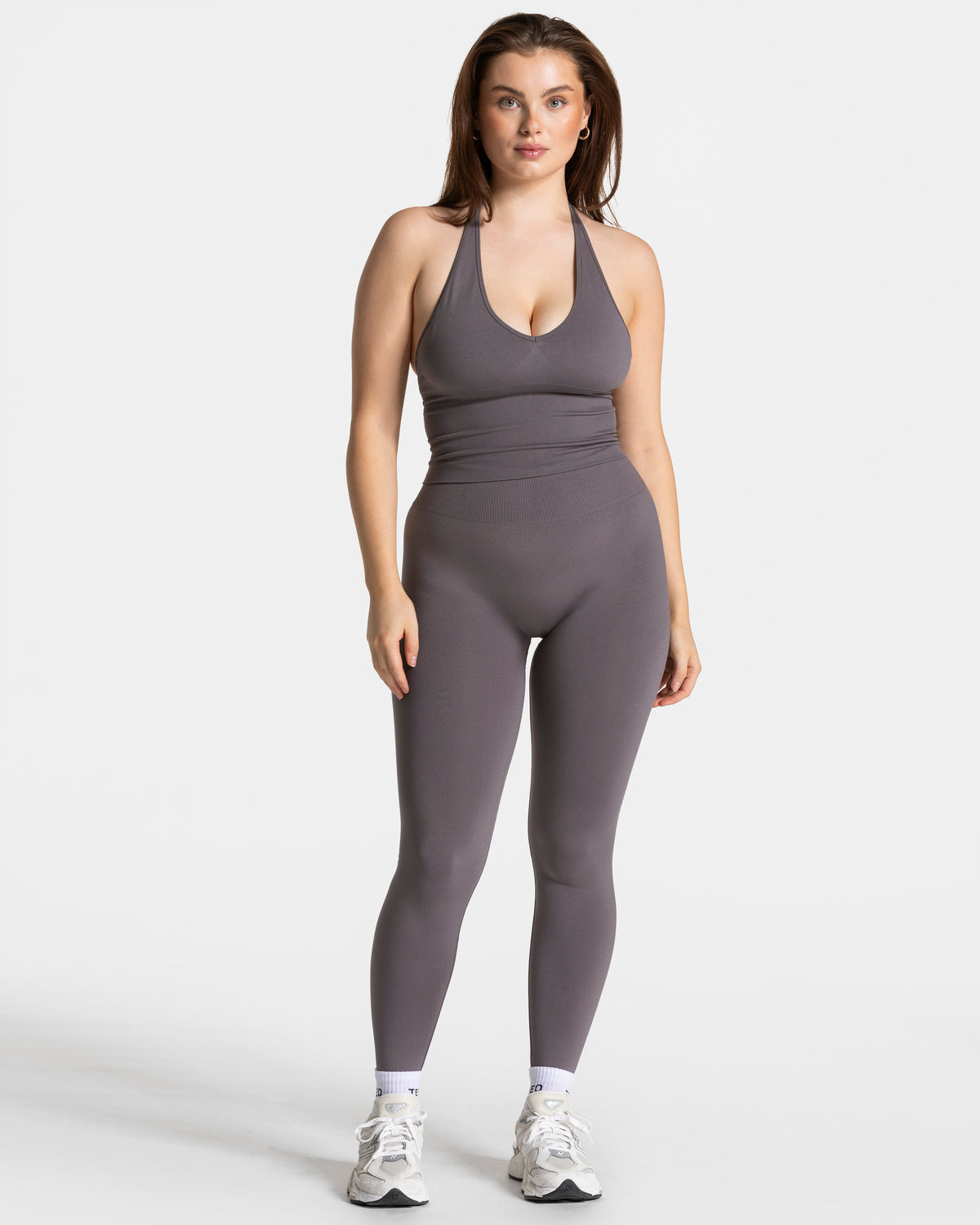 Timeless Pro Halterneck Top ‘Graphite’