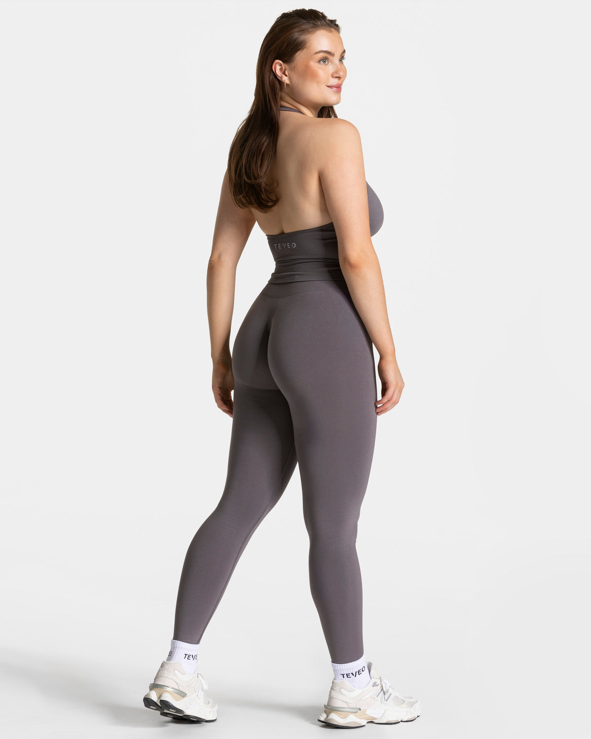 Timeless Pro Halterneck Top ‘Graphite’