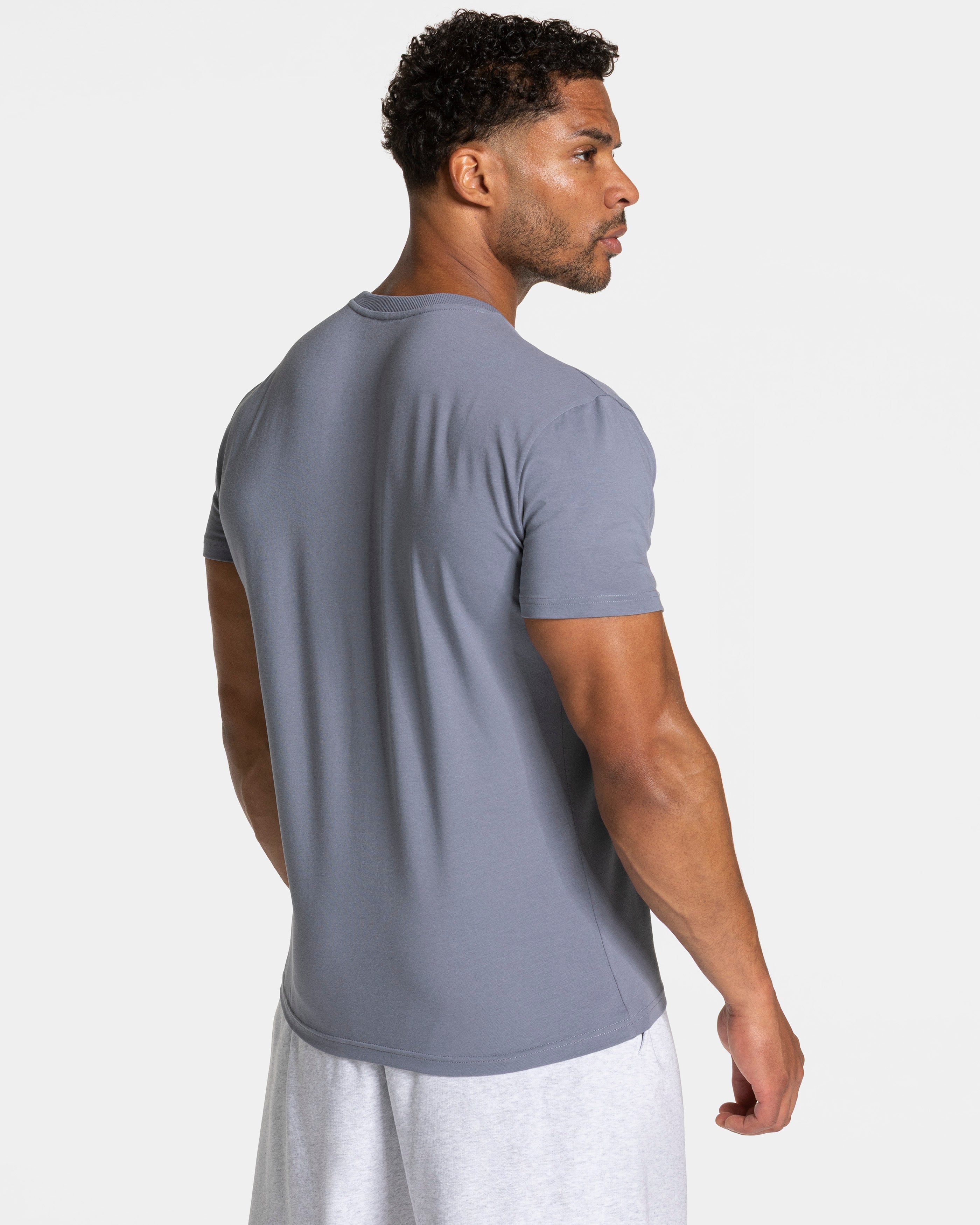 Timeless Pro Fitted T-Shirt 'Ice Grey'