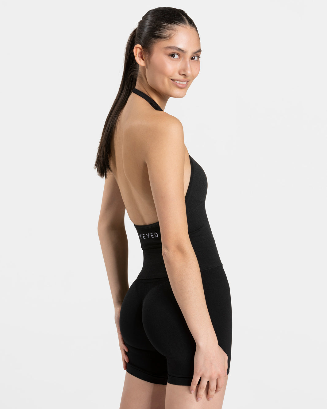 Timeless Pro Halterneck Top ‘Black’