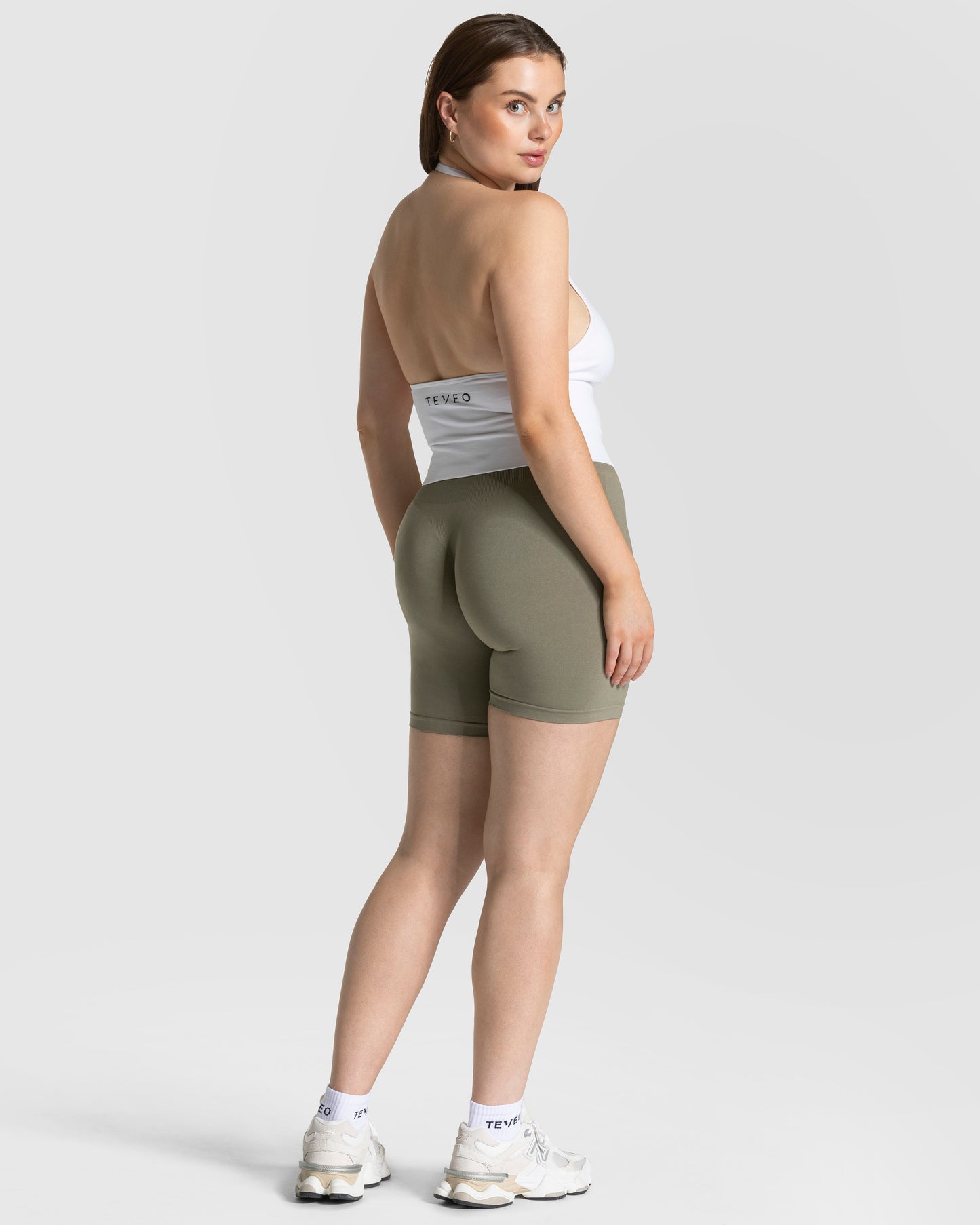 Timeless Pro Halterneck Top ‘White’