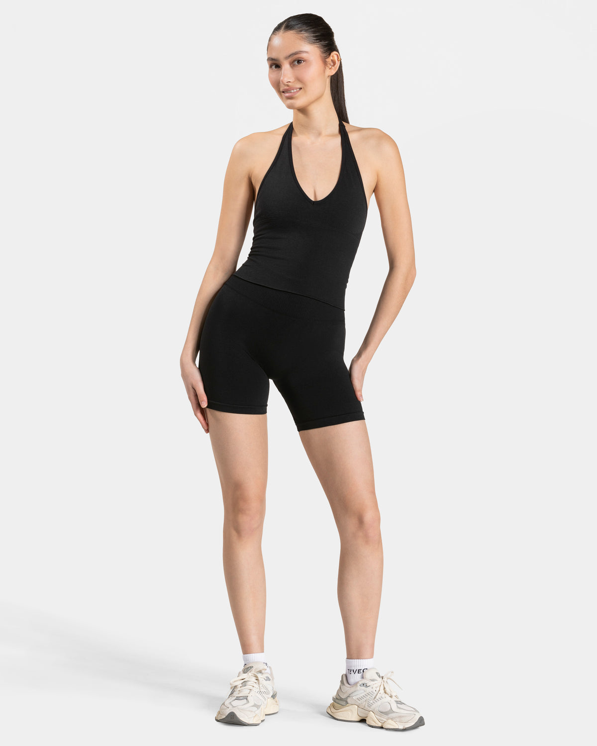 Timeless Pro Halterneck Top ‘Black’