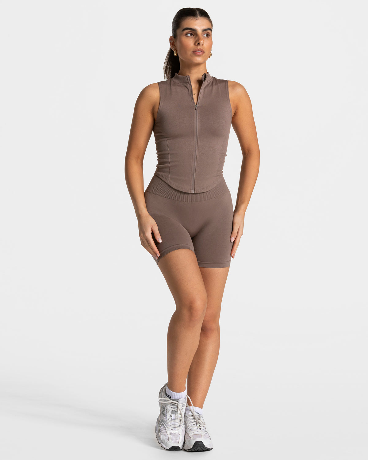 Timeless Pro Zip Tank ‘Mocha’