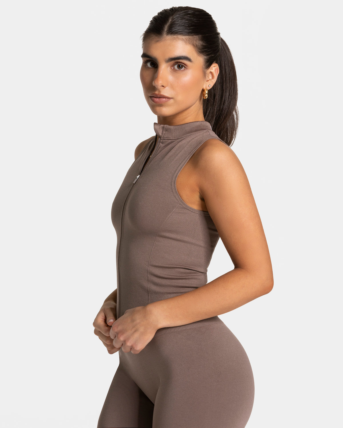 Timeless Pro Zip Tank ‘Mocha’