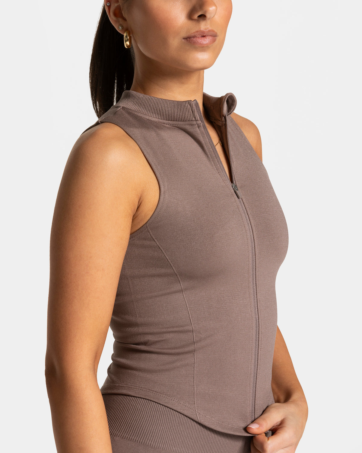 Timeless Pro Zip Tank ‘Mocha’