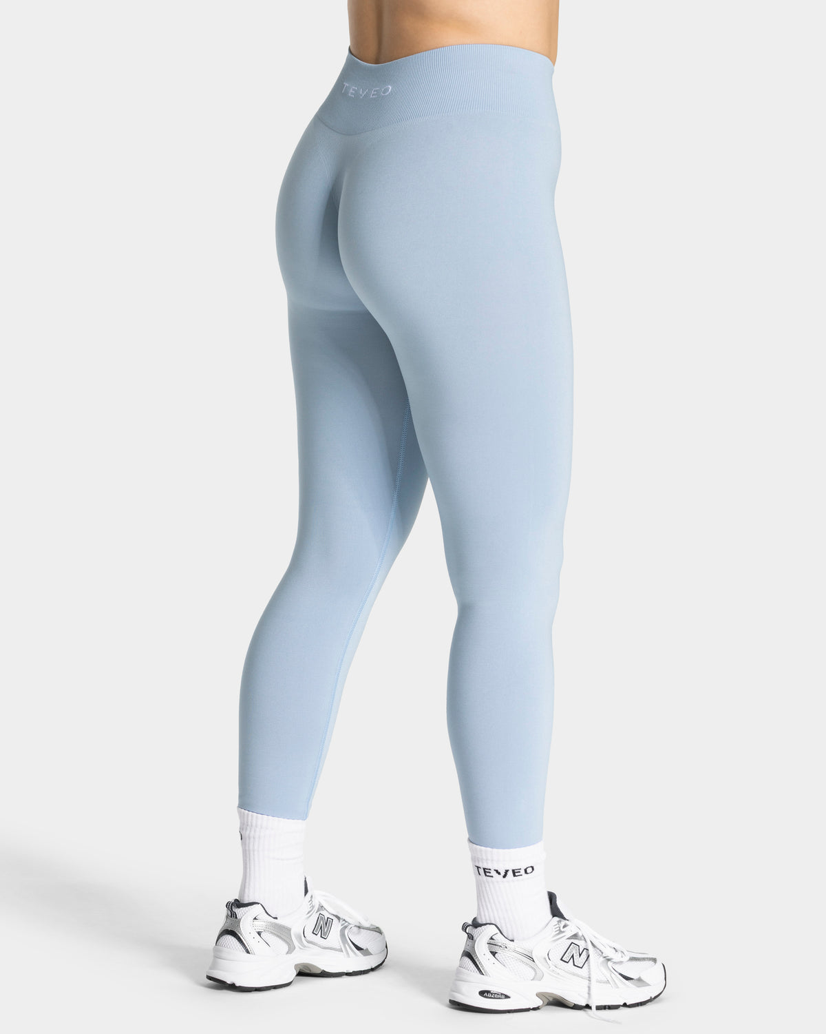 Legginsy Timeless Pro Covert Scrunch „Jasnoniebieski”