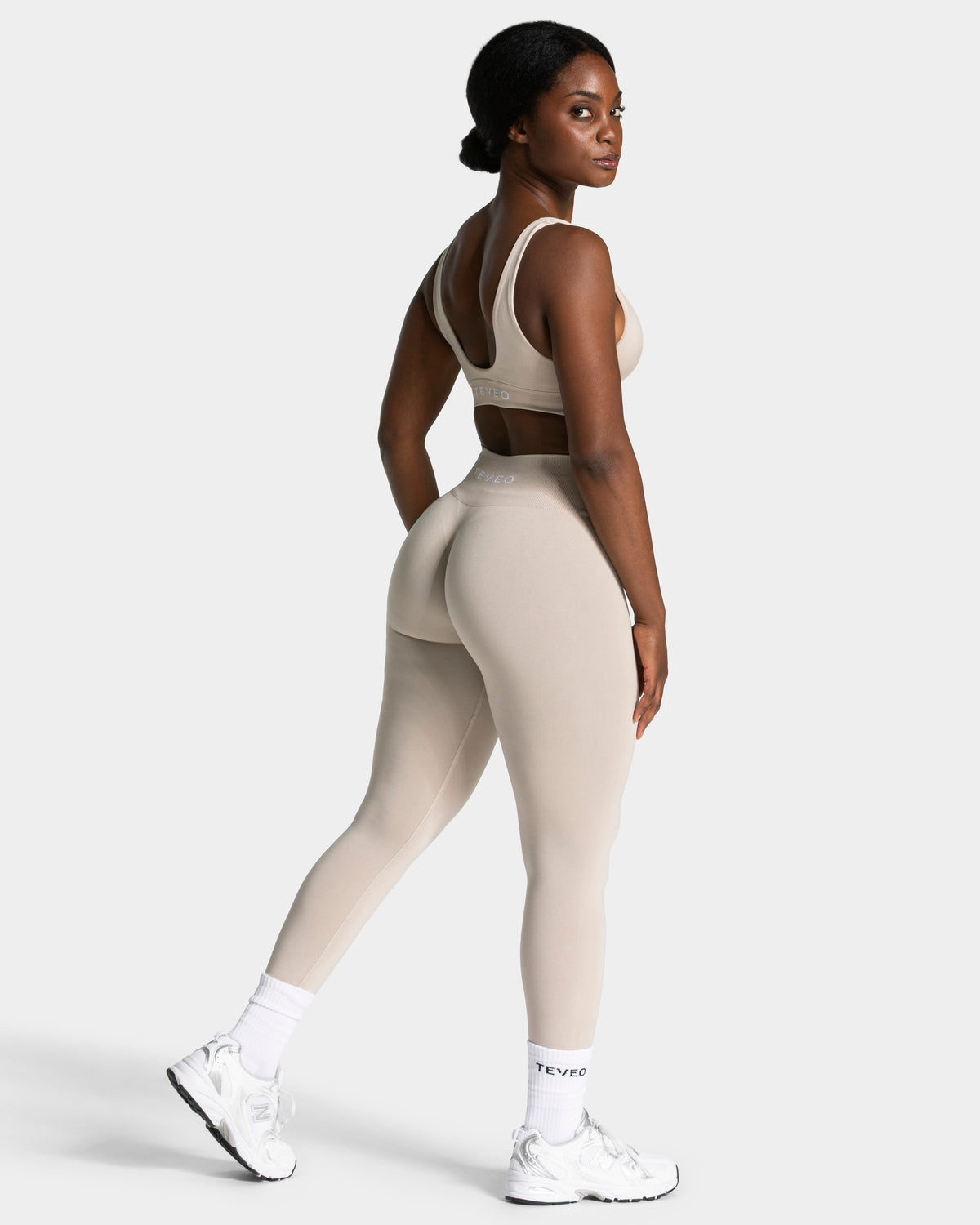 Timeless Pro Covert Scrunch Leggings ‘Cream’