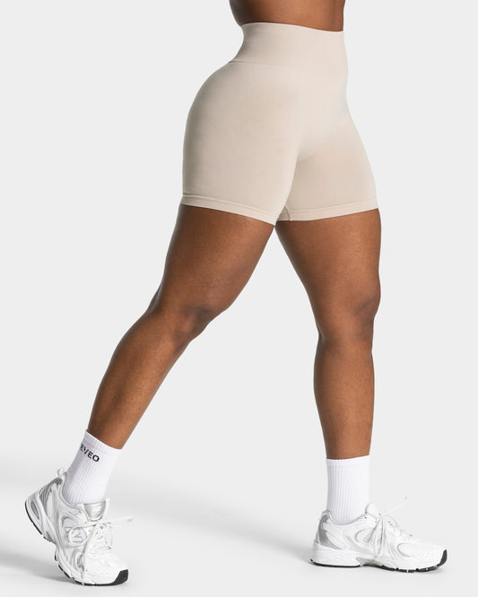Timeless Pro Covert Scrunch Shorts "Cream"