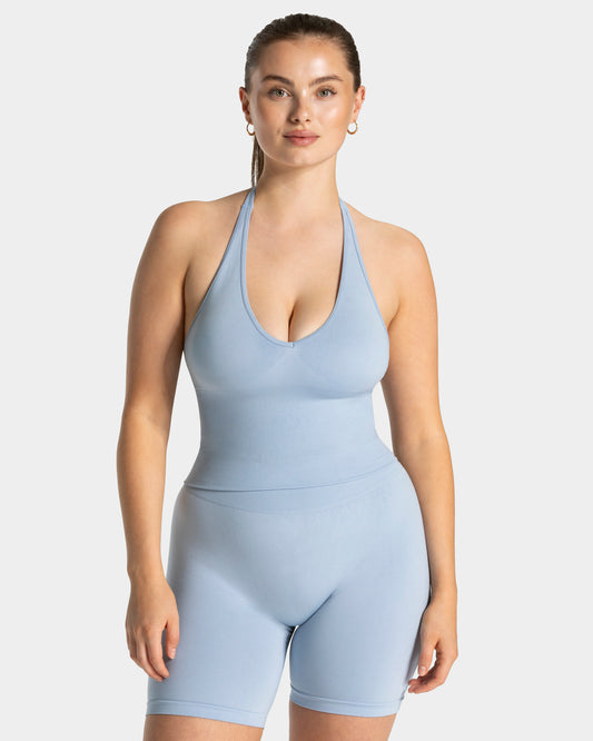 Top Neckholder Timeless Pro « bleu layette »