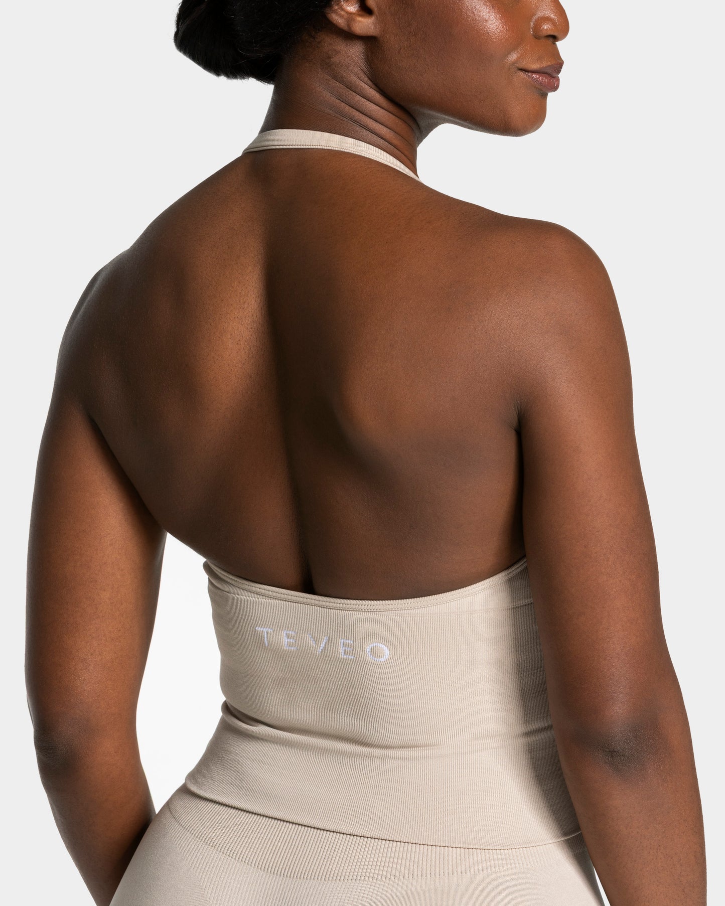 Timeless Pro Halterneck Top ‘Cream’