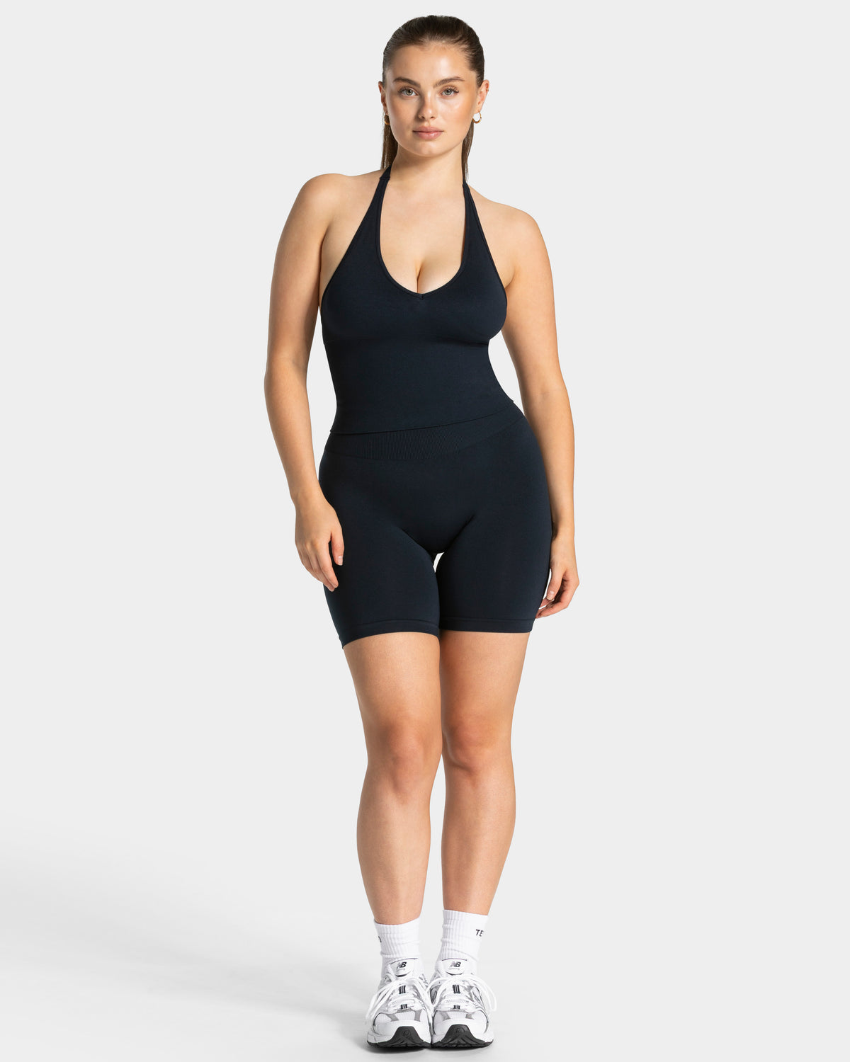 Timeless Pro Halterneck Top ‘Midnight’