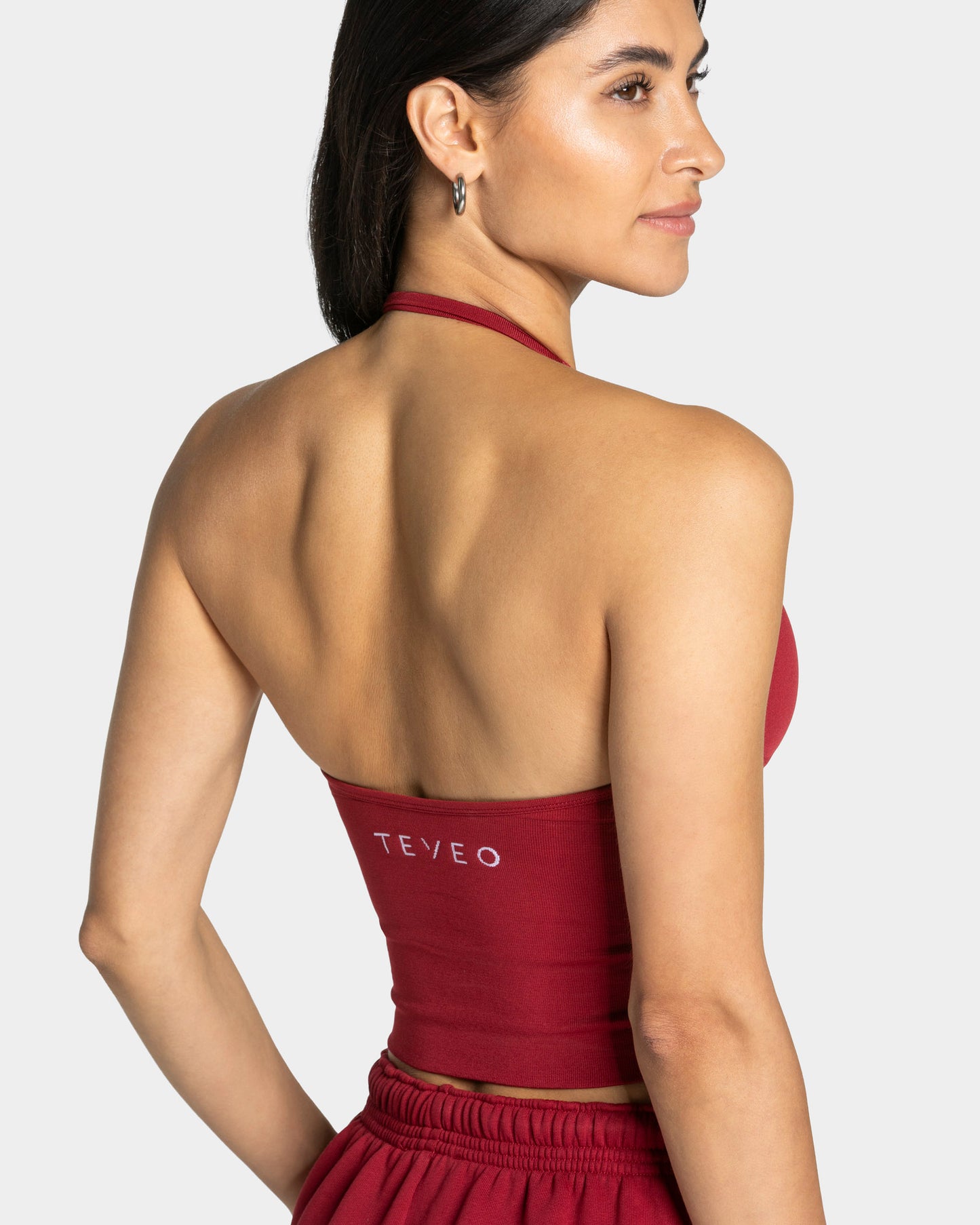 Timeless Pro Halterneck Top ‘Cherry’