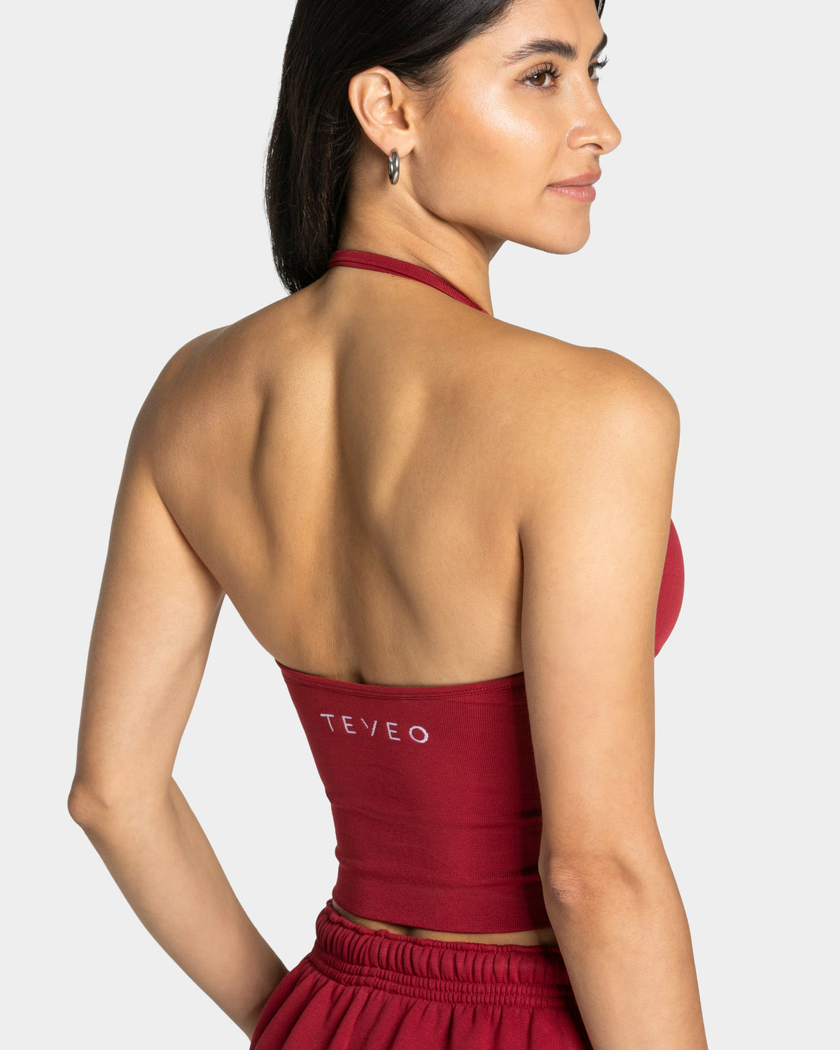 Timeless Pro Halterneck Top ‘Cherry’