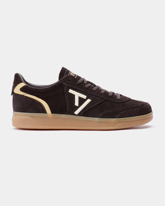 Classic Sneakers Men ‘Dark Chocolate-Butter Yellow’