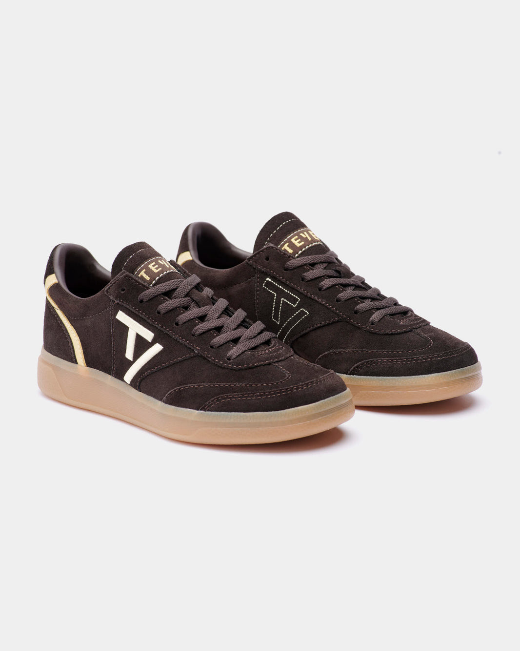 Classic Sneakers Women ‘Dark Chocolate-Butter Yellow’
