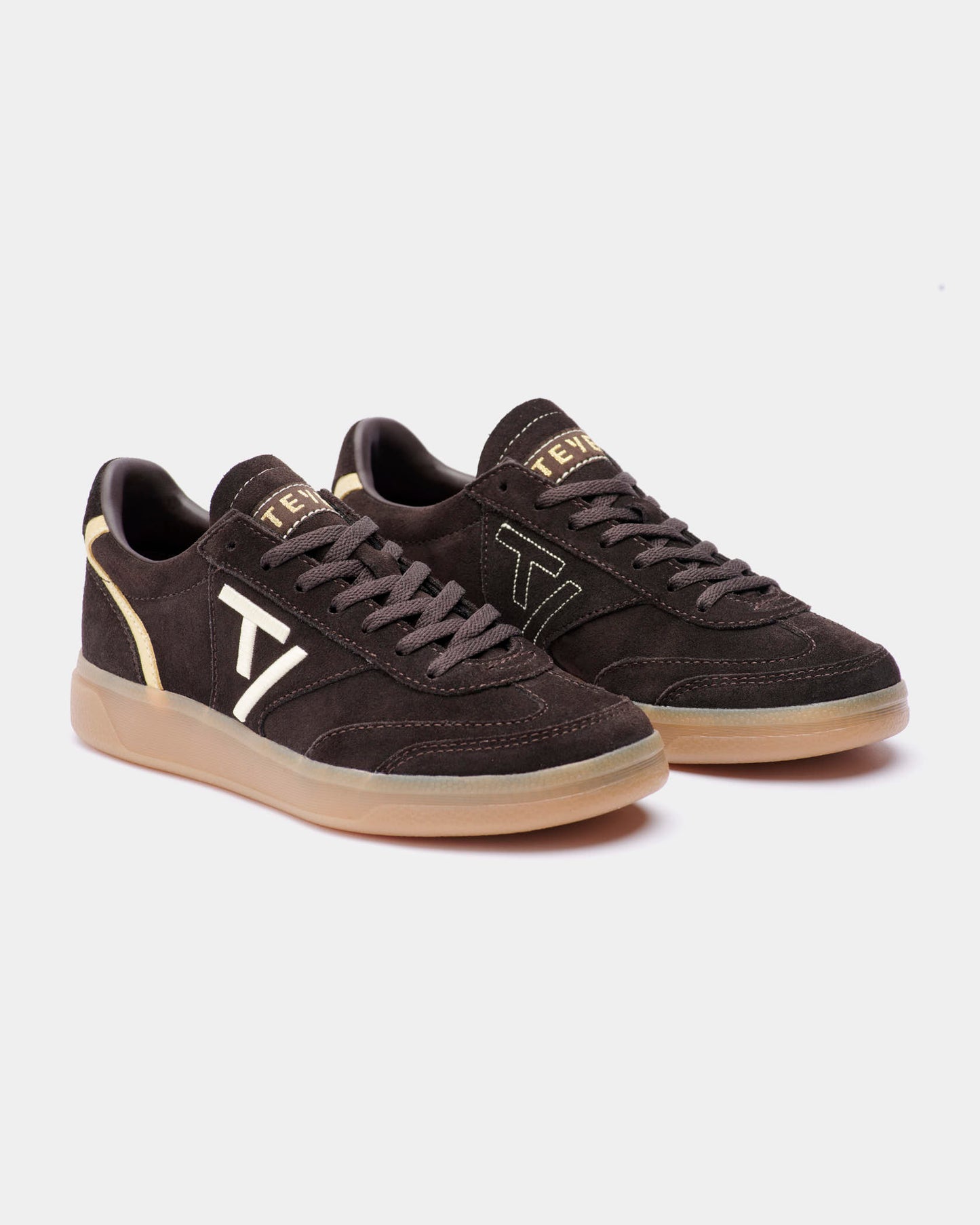 Classic Sneakers Women ‘Dark Chocolate-Butter Yellow’