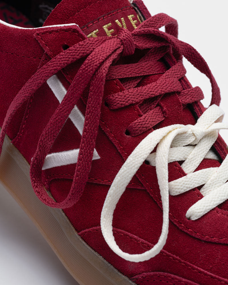 Zapatillas Classic Mujer «burdeos - blanco roto»