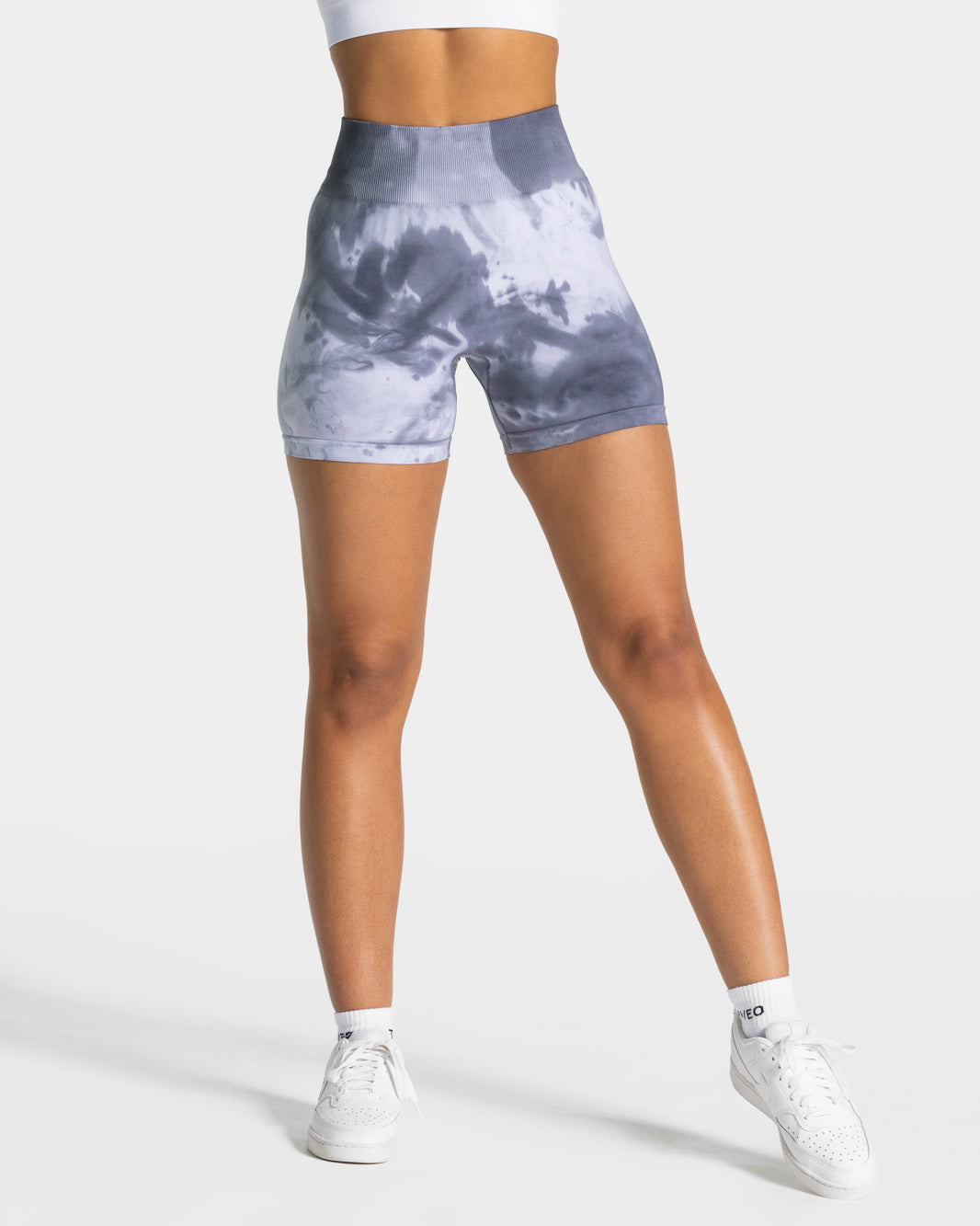 Shorts Tie Dye Scrunch “Stormy"