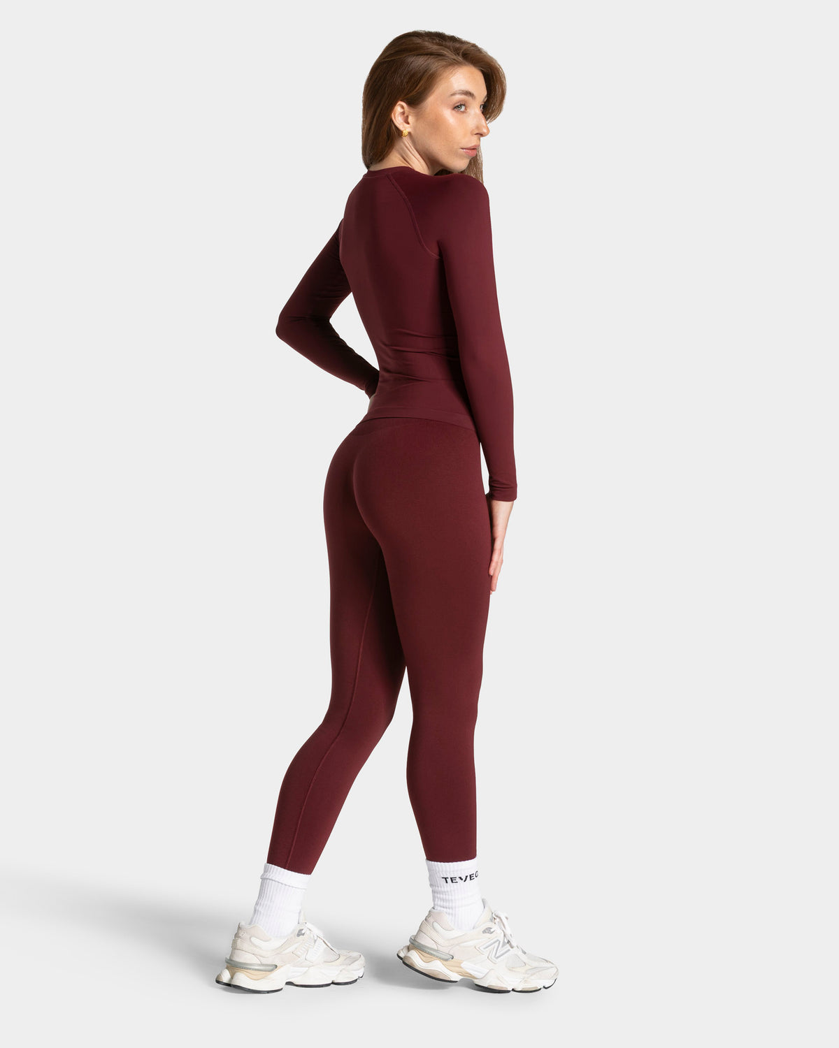 Legginsy Timeless Pro „Bordowy”