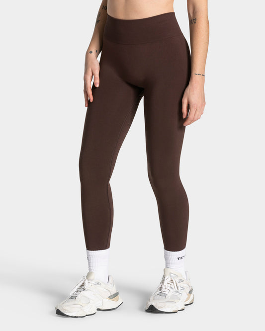 Timeless Pro Covert Scrunch Leggings ‘Espresso’