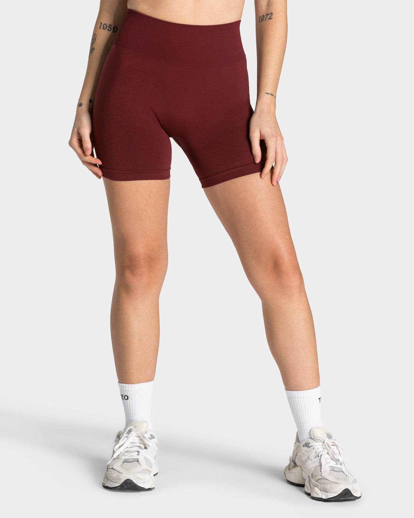 Short Covert Scrunch Timeless Pro « bordeaux »