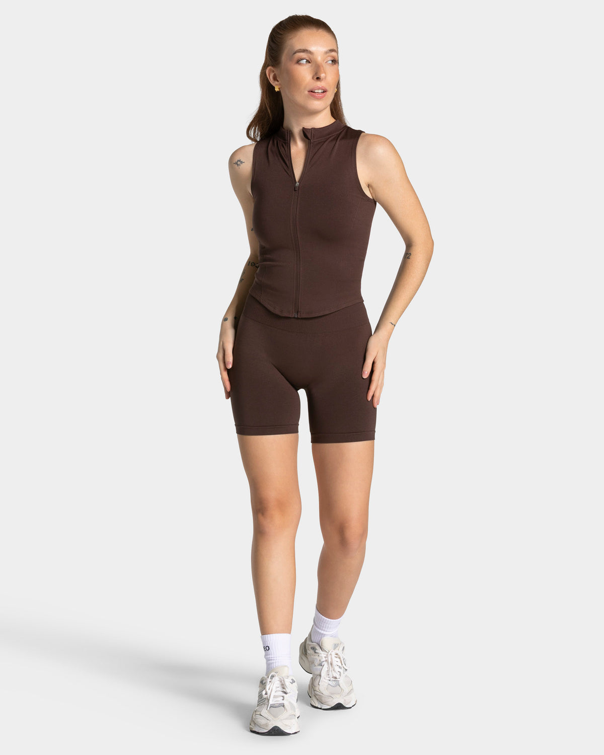 Timeless Pro Zip Tank ‘Espresso’