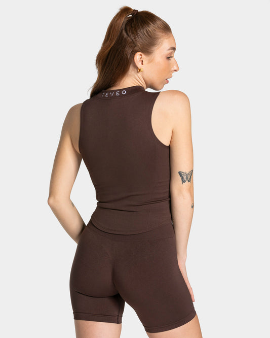 Timeless Pro Zip Tank ‘Espresso’