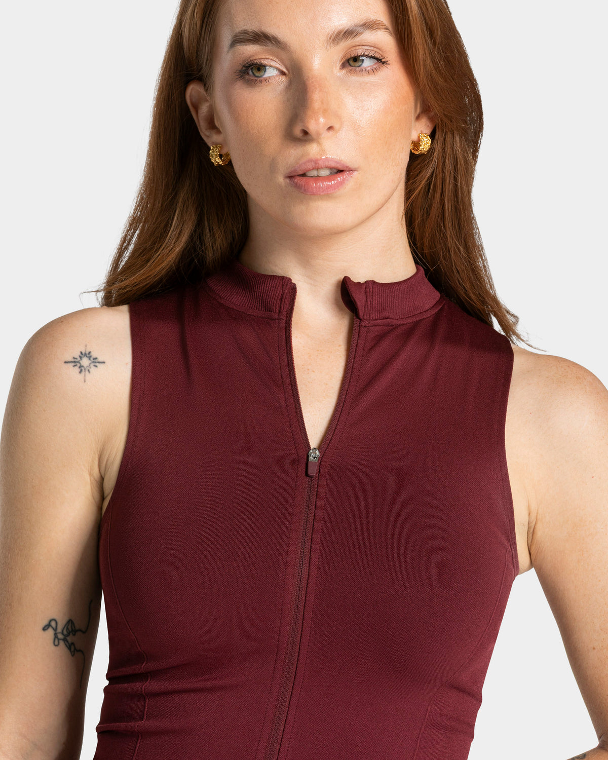 Timeless Pro Zip Tank ‘Burgundy’