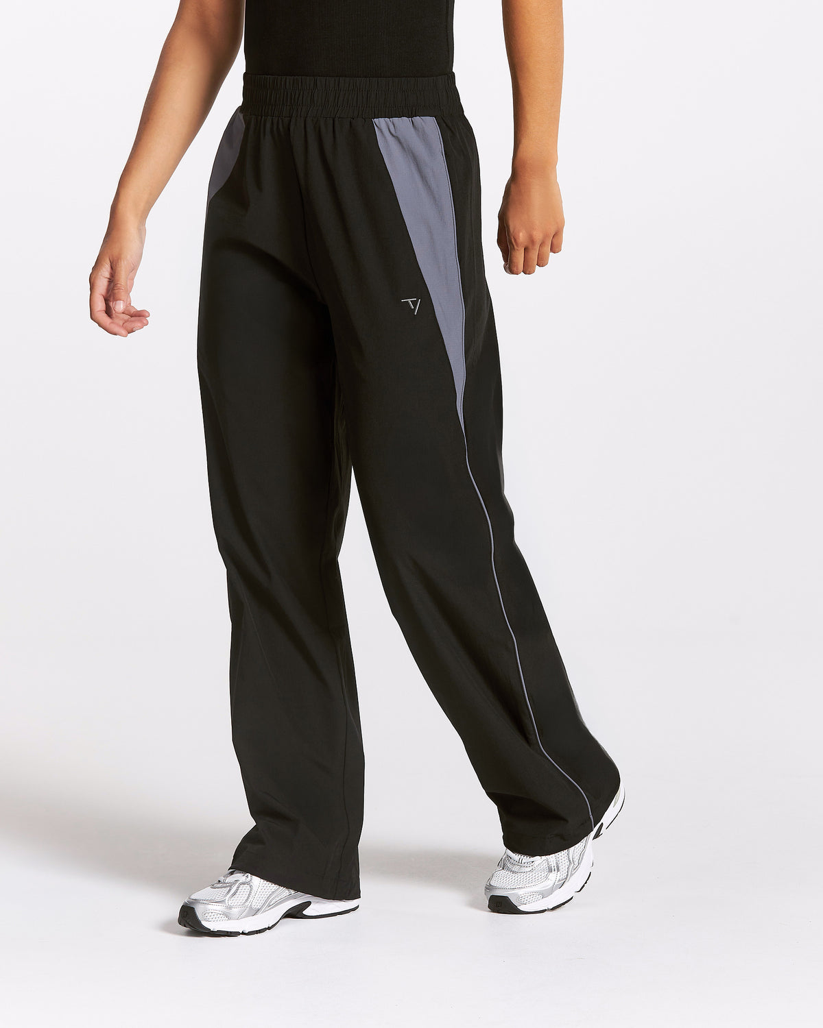 Pantalon à jambe droite Track « noir »