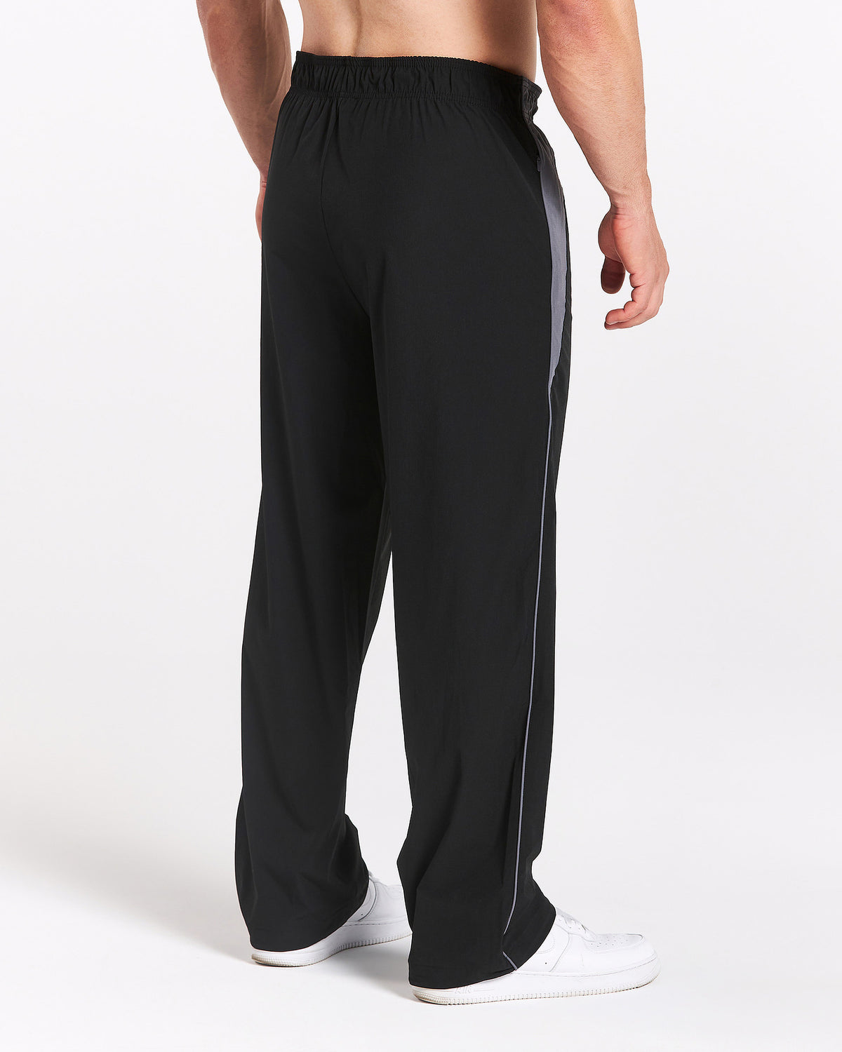 Pantalon à jambe droite Track « noir »