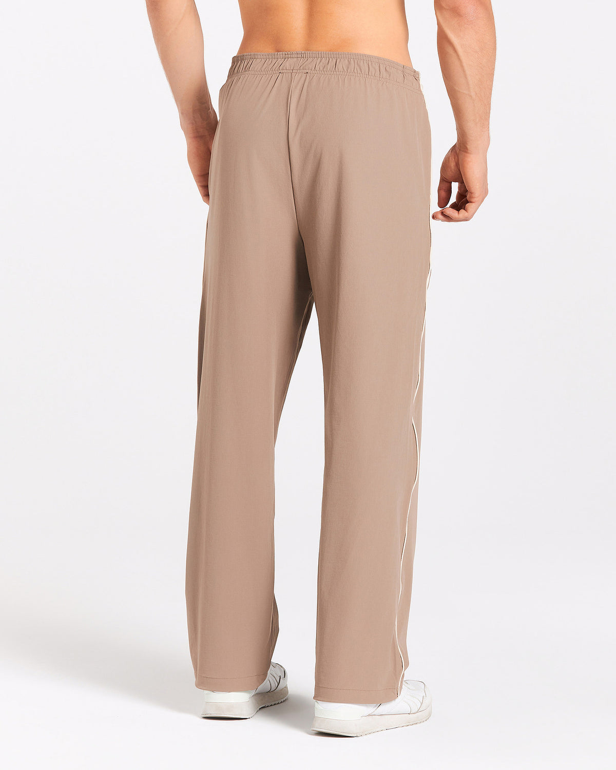 Pantaloni Track Straight Leg “Hazelnut"