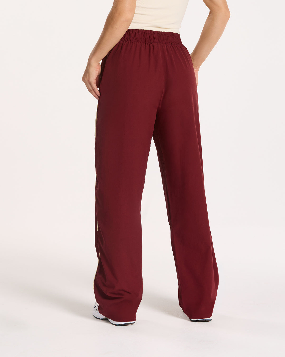 Pantalones Track Straight Leg «burdeos»